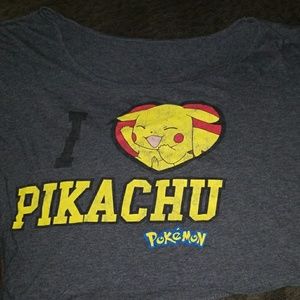 Pikachu crop top